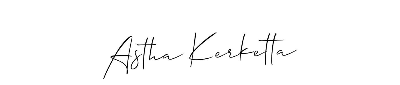 if you are searching for the best signature style for your name Astha Kerketta. so please give up your signature search. here we have designed multiple signature styles  using Allison_Script. Astha Kerketta signature style 2 images and pictures png