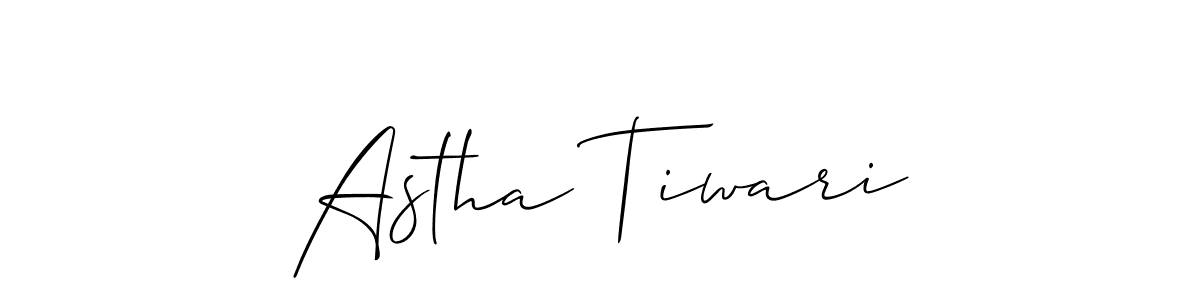 This is the best signature style for the Astha Tiwari name. Also you like these signature font (Allison_Script). Mix name signature. Astha Tiwari signature style 2 images and pictures png