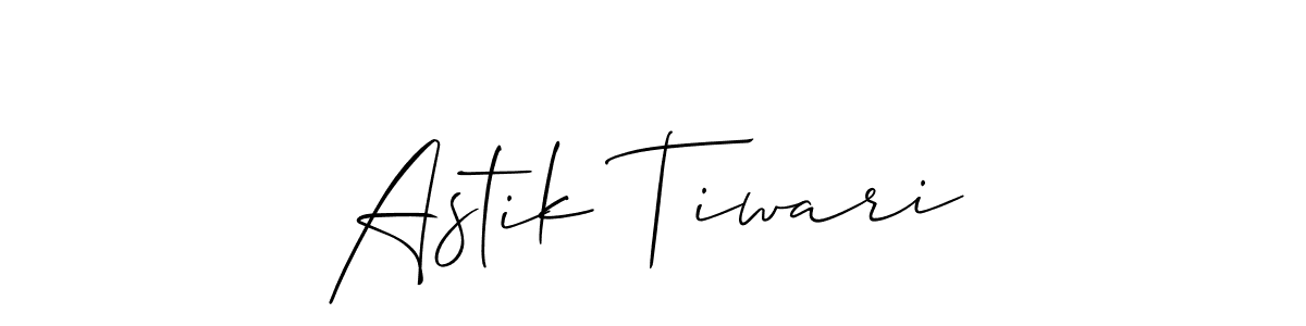 Make a short Astik Tiwari signature style. Manage your documents anywhere anytime using Allison_Script. Create and add eSignatures, submit forms, share and send files easily. Astik Tiwari signature style 2 images and pictures png