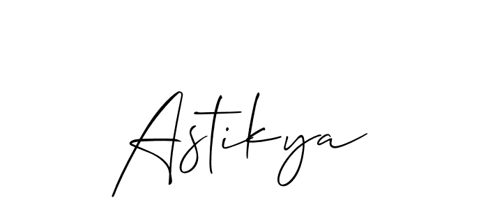 Allison_Script is a professional signature style that is perfect for those who want to add a touch of class to their signature. It is also a great choice for those who want to make their signature more unique. Get Astikya name to fancy signature for free. Astikya signature style 2 images and pictures png