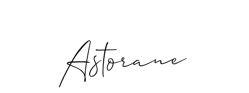 How to make Astorane signature? Allison_Script is a professional autograph style. Create handwritten signature for Astorane name. Astorane signature style 2 images and pictures png