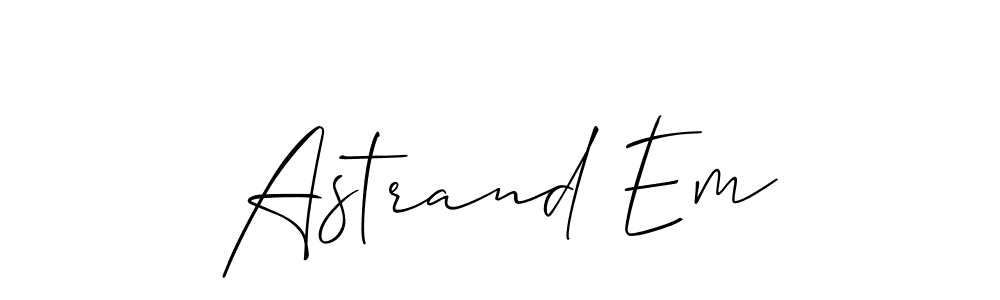 You can use this online signature creator to create a handwritten signature for the name Astrand Em. This is the best online autograph maker. Astrand Em signature style 2 images and pictures png