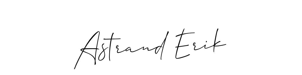 Make a beautiful signature design for name Astrand Erik. Use this online signature maker to create a handwritten signature for free. Astrand Erik signature style 2 images and pictures png