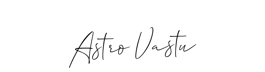Also we have Astro Vastu name is the best signature style. Create professional handwritten signature collection using Allison_Script autograph style. Astro Vastu signature style 2 images and pictures png