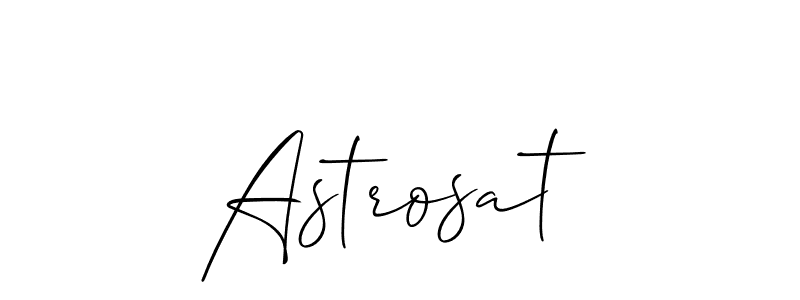 if you are searching for the best signature style for your name Astrosat. so please give up your signature search. here we have designed multiple signature styles  using Allison_Script. Astrosat signature style 2 images and pictures png