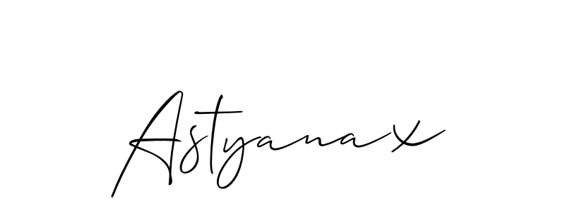 Create a beautiful signature design for name Astyanax. With this signature (Allison_Script) fonts, you can make a handwritten signature for free. Astyanax signature style 2 images and pictures png