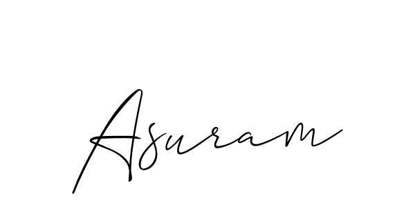 How to make Asuram name signature. Use Allison_Script style for creating short signs online. This is the latest handwritten sign. Asuram signature style 2 images and pictures png