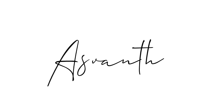 if you are searching for the best signature style for your name Asvanth. so please give up your signature search. here we have designed multiple signature styles  using Allison_Script. Asvanth signature style 2 images and pictures png