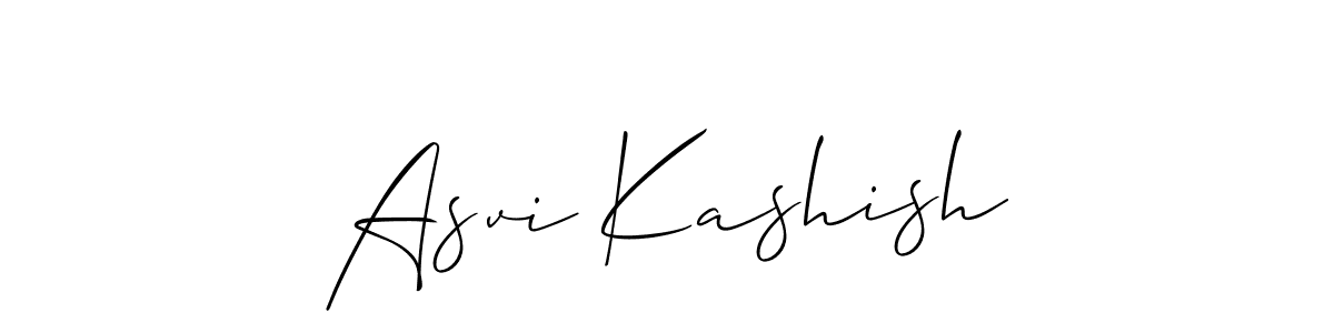 Best and Professional Signature Style for Asvi Kashish. Allison_Script Best Signature Style Collection. Asvi Kashish signature style 2 images and pictures png