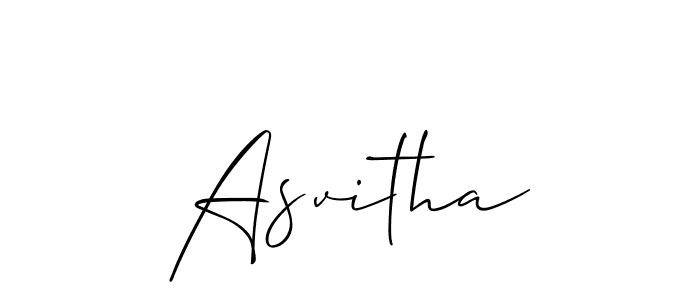 if you are searching for the best signature style for your name Asvitha. so please give up your signature search. here we have designed multiple signature styles  using Allison_Script. Asvitha signature style 2 images and pictures png
