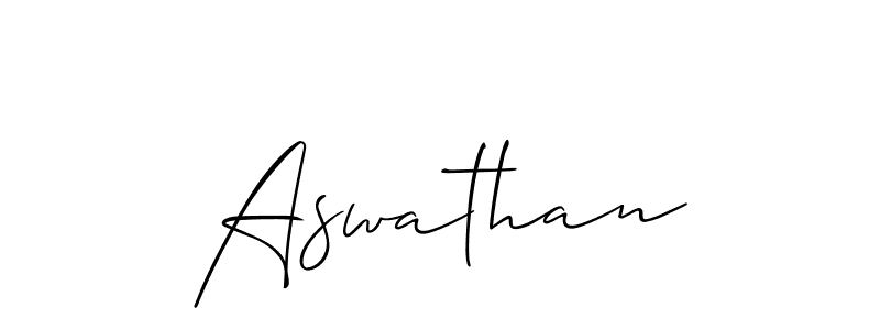 How to Draw Aswathan signature style? Allison_Script is a latest design signature styles for name Aswathan. Aswathan signature style 2 images and pictures png