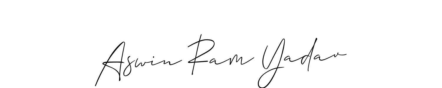 Check out images of Autograph of Aswin Ram Yadav name. Actor Aswin Ram Yadav Signature Style. Allison_Script is a professional sign style online. Aswin Ram Yadav signature style 2 images and pictures png