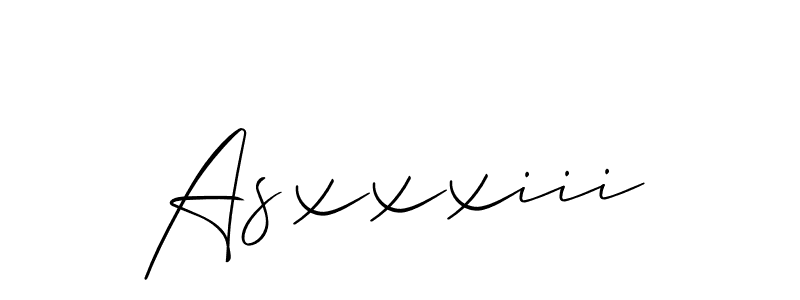Make a short Asxxxiii signature style. Manage your documents anywhere anytime using Allison_Script. Create and add eSignatures, submit forms, share and send files easily. Asxxxiii signature style 2 images and pictures png