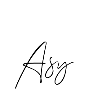 How to make Asy signature? Allison_Script is a professional autograph style. Create handwritten signature for Asy name. Asy signature style 2 images and pictures png