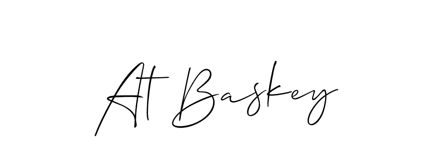 if you are searching for the best signature style for your name At Baskey. so please give up your signature search. here we have designed multiple signature styles  using Allison_Script. At Baskey signature style 2 images and pictures png