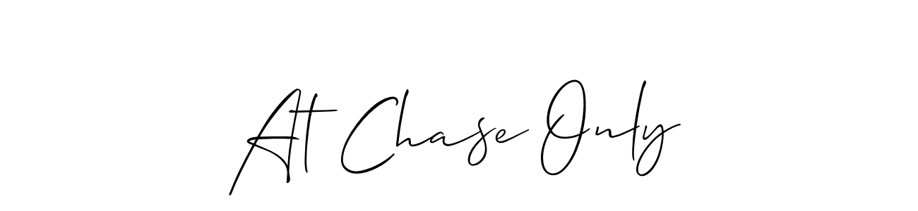 Make a beautiful signature design for name At Chase Only. Use this online signature maker to create a handwritten signature for free. At Chase Only signature style 2 images and pictures png