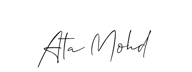 See photos of Ata Mohd official signature by Spectra . Check more albums & portfolios. Read reviews & check more about Allison_Script font. Ata Mohd signature style 2 images and pictures png