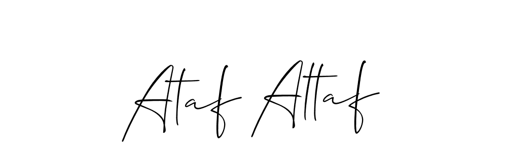 Once you've used our free online signature maker to create your best signature Allison_Script style, it's time to enjoy all of the benefits that Ataf Altaf name signing documents. Ataf Altaf signature style 2 images and pictures png