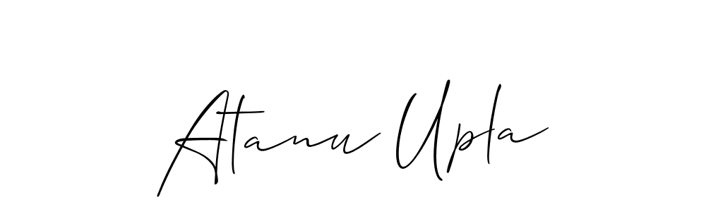 Here are the top 10 professional signature styles for the name Atanu Upla. These are the best autograph styles you can use for your name. Atanu Upla signature style 2 images and pictures png