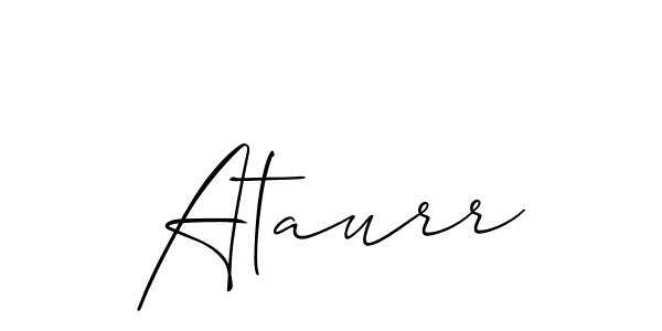 Once you've used our free online signature maker to create your best signature Allison_Script style, it's time to enjoy all of the benefits that Ataurr name signing documents. Ataurr signature style 2 images and pictures png