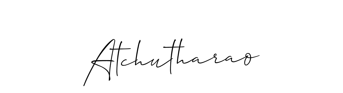 Best and Professional Signature Style for Atchutharao. Allison_Script Best Signature Style Collection. Atchutharao signature style 2 images and pictures png