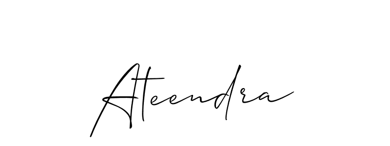 You can use this online signature creator to create a handwritten signature for the name Ateendra. This is the best online autograph maker. Ateendra signature style 2 images and pictures png