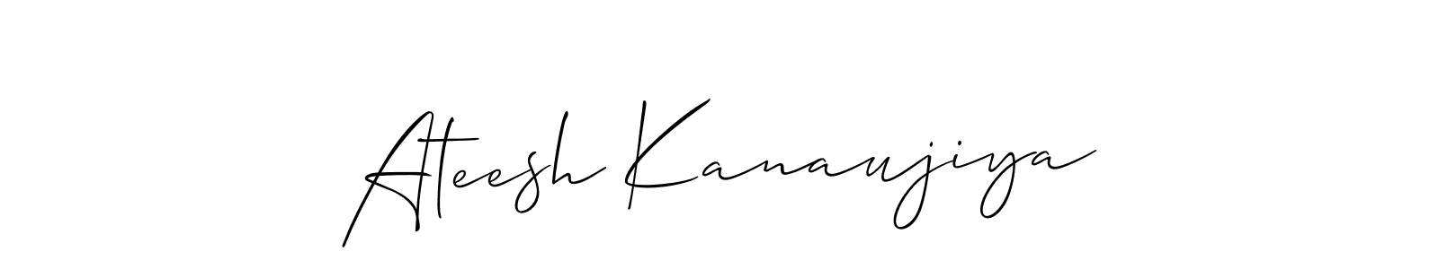 Here are the top 10 professional signature styles for the name Ateesh Kanaujiya. These are the best autograph styles you can use for your name. Ateesh Kanaujiya signature style 2 images and pictures png