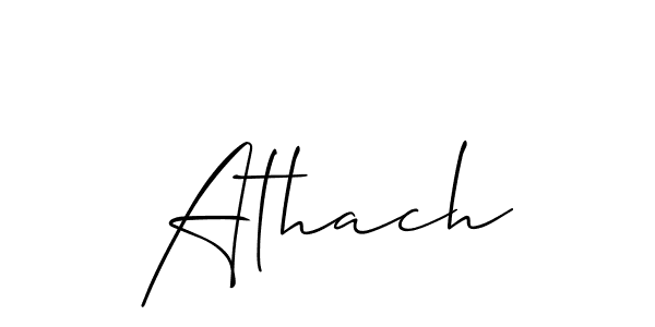 Here are the top 10 professional signature styles for the name Athach. These are the best autograph styles you can use for your name. Athach signature style 2 images and pictures png
