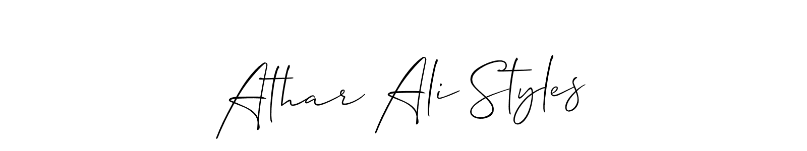 Here are the top 10 professional signature styles for the name Athar Ali Styles. These are the best autograph styles you can use for your name. Athar Ali Styles signature style 2 images and pictures png