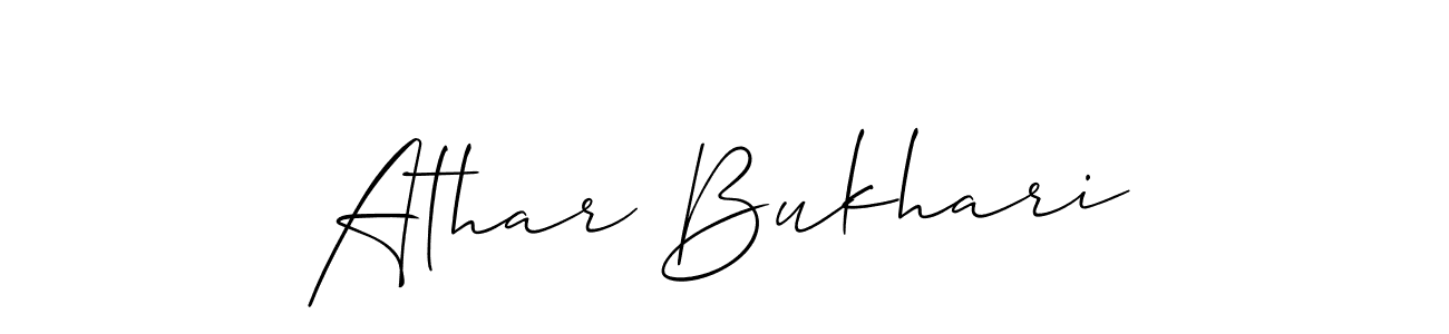 Here are the top 10 professional signature styles for the name Athar Bukhari. These are the best autograph styles you can use for your name. Athar Bukhari signature style 2 images and pictures png