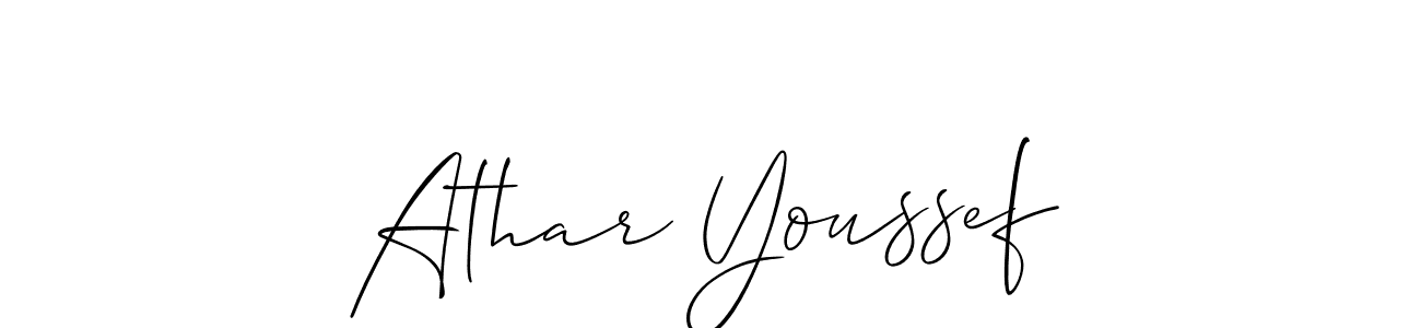 See photos of Athar Youssef official signature by Spectra . Check more albums & portfolios. Read reviews & check more about Allison_Script font. Athar Youssef signature style 2 images and pictures png