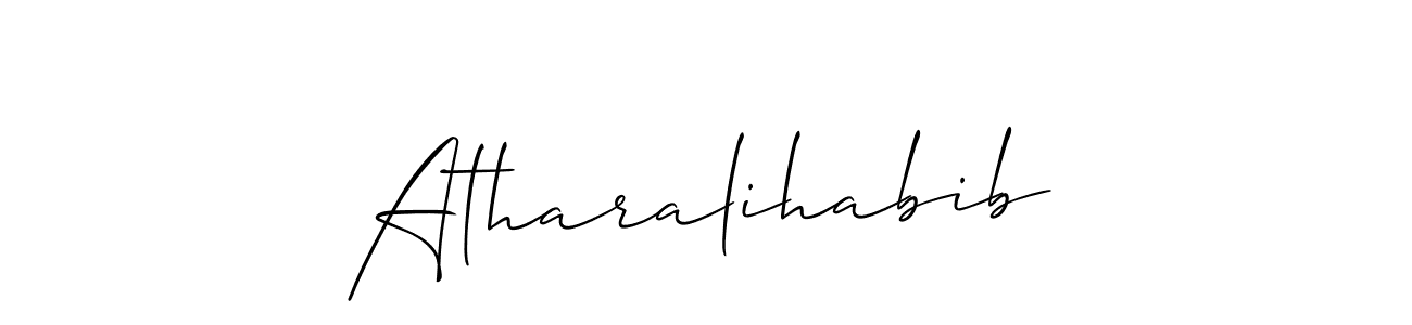 Make a beautiful signature design for name Atharalihabib. Use this online signature maker to create a handwritten signature for free. Atharalihabib signature style 2 images and pictures png