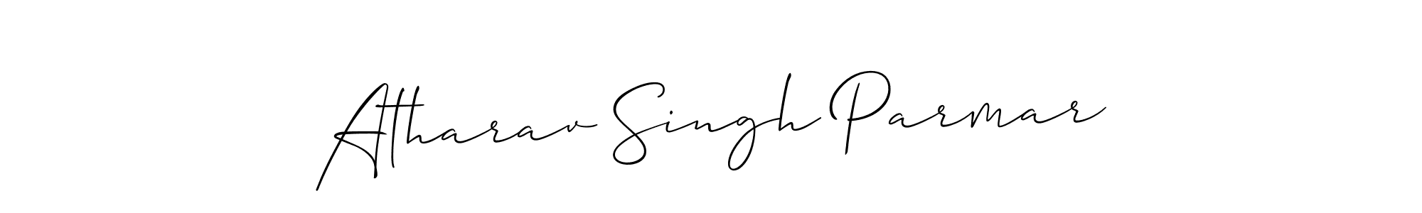 if you are searching for the best signature style for your name Atharav Singh Parmar. so please give up your signature search. here we have designed multiple signature styles  using Allison_Script. Atharav Singh Parmar signature style 2 images and pictures png