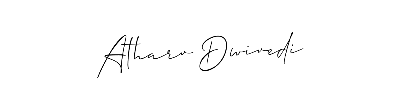 Make a beautiful signature design for name Atharv Dwivedi. Use this online signature maker to create a handwritten signature for free. Atharv Dwivedi signature style 2 images and pictures png