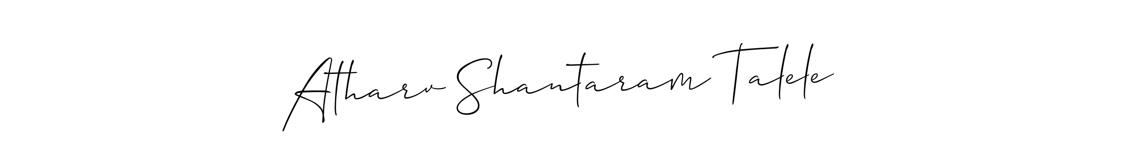 Make a beautiful signature design for name Atharv Shantaram Talele. Use this online signature maker to create a handwritten signature for free. Atharv Shantaram Talele signature style 2 images and pictures png