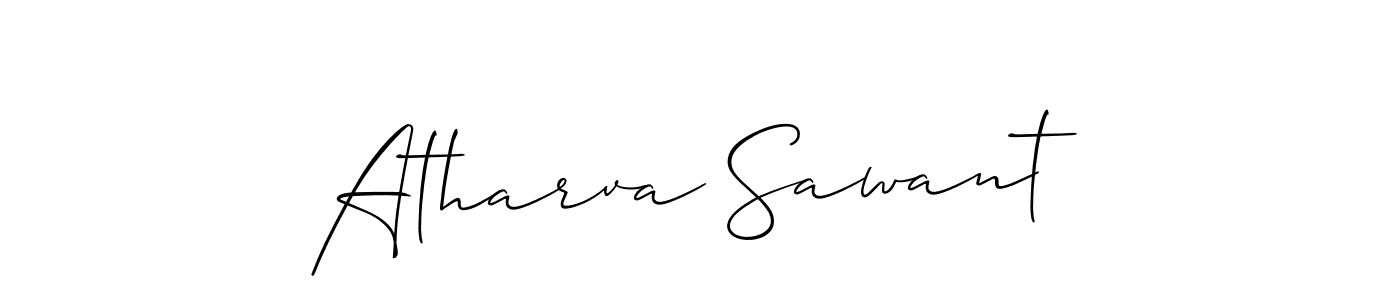 Also You can easily find your signature by using the search form. We will create Atharva Sawant name handwritten signature images for you free of cost using Allison_Script sign style. Atharva Sawant signature style 2 images and pictures png