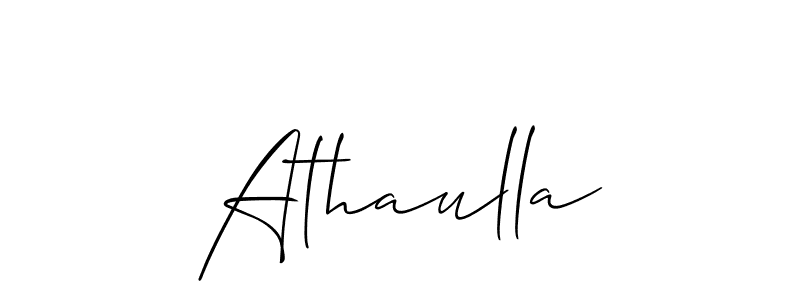 Best and Professional Signature Style for Athaulla. Allison_Script Best Signature Style Collection. Athaulla signature style 2 images and pictures png