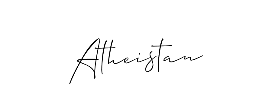 How to Draw Atheistan signature style? Allison_Script is a latest design signature styles for name Atheistan. Atheistan signature style 2 images and pictures png