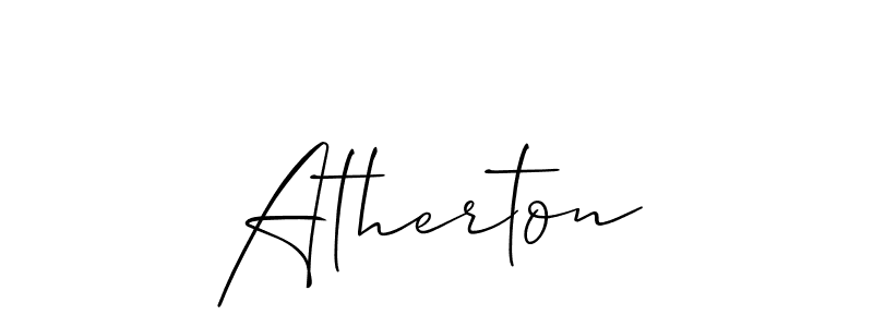 You can use this online signature creator to create a handwritten signature for the name Atherton. This is the best online autograph maker. Atherton signature style 2 images and pictures png