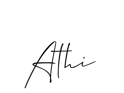 Make a beautiful signature design for name Athi. Use this online signature maker to create a handwritten signature for free. Athi signature style 2 images and pictures png