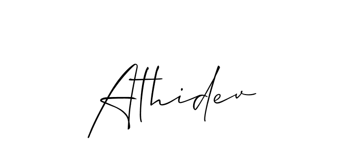 Here are the top 10 professional signature styles for the name Athidev. These are the best autograph styles you can use for your name. Athidev signature style 2 images and pictures png