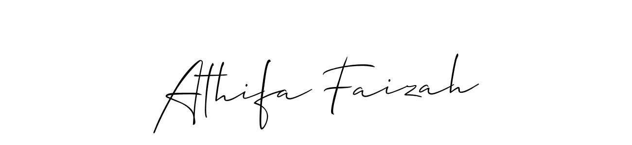 See photos of Athifa Faizah official signature by Spectra . Check more albums & portfolios. Read reviews & check more about Allison_Script font. Athifa Faizah signature style 2 images and pictures png
