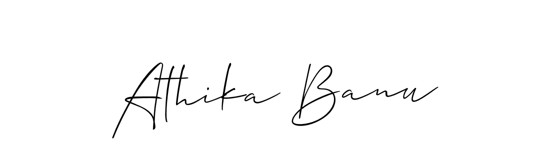Best and Professional Signature Style for Athika Banu. Allison_Script Best Signature Style Collection. Athika Banu signature style 2 images and pictures png