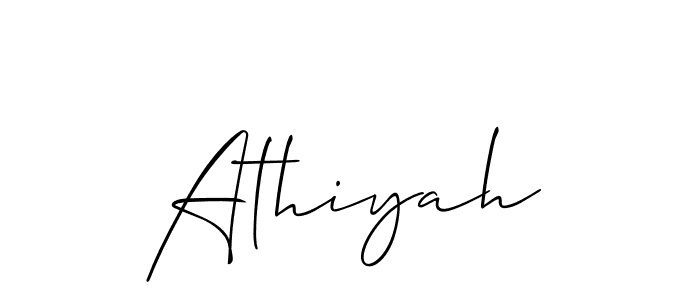 You can use this online signature creator to create a handwritten signature for the name Athiyah. This is the best online autograph maker. Athiyah signature style 2 images and pictures png