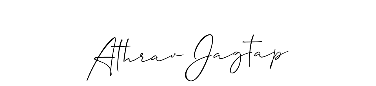 Once you've used our free online signature maker to create your best signature Allison_Script style, it's time to enjoy all of the benefits that Athrav Jagtap name signing documents. Athrav Jagtap signature style 2 images and pictures png