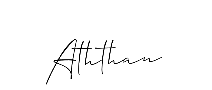 You should practise on your own different ways (Allison_Script) to write your name (Aththan) in signature. don't let someone else do it for you. Aththan signature style 2 images and pictures png