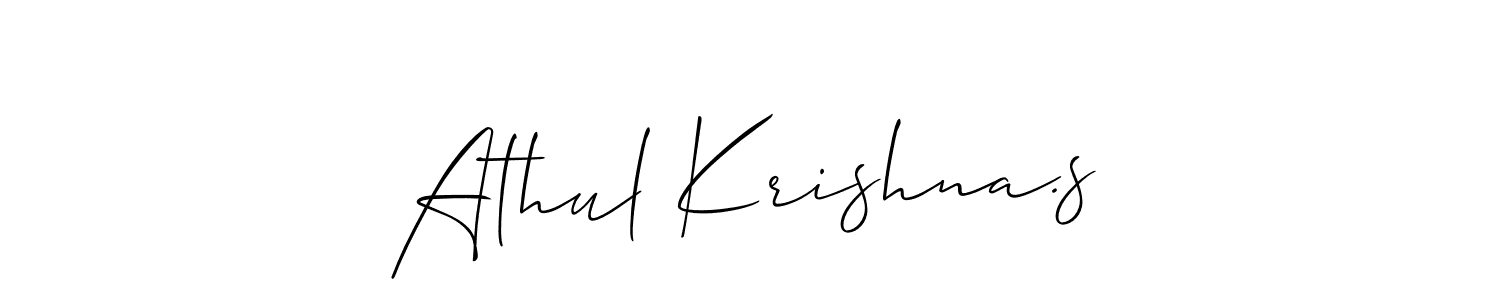 Check out images of Autograph of Athul Krishna.s name. Actor Athul Krishna.s Signature Style. Allison_Script is a professional sign style online. Athul Krishna.s signature style 2 images and pictures png