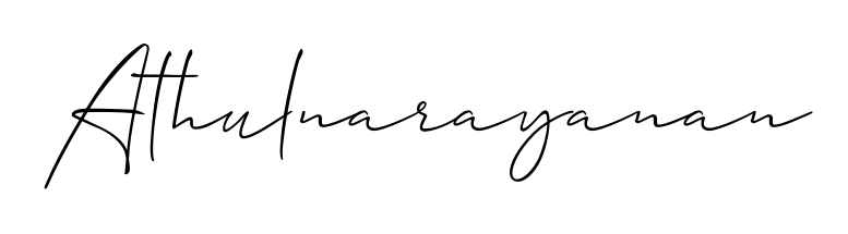 Make your name Athulnarayanan memorable on every contract using Allison_Script autograph style. Instant transparent background export available. Athulnarayanan signature style 2 images and pictures png