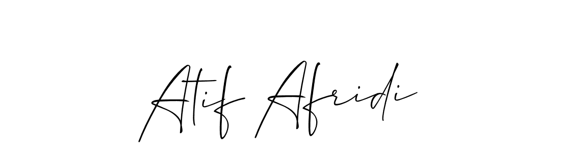 Make a short Atif Afridi signature style. Manage your documents anywhere anytime using Allison_Script. Create and add eSignatures, submit forms, share and send files easily. Atif Afridi signature style 2 images and pictures png