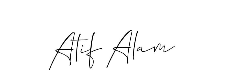 Make a beautiful signature design for name Atif Alam. Use this online signature maker to create a handwritten signature for free. Atif Alam signature style 2 images and pictures png